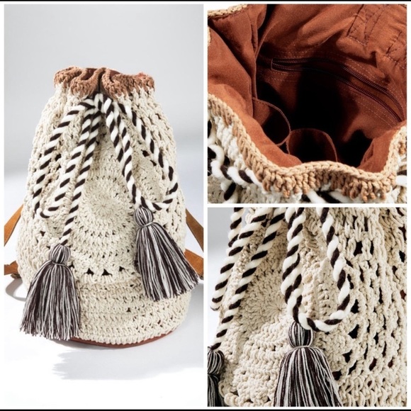 The CALISTA Crochet Backpack main image 4